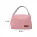 Lonchera Rectangular Lisa Serie Rosa Miniso