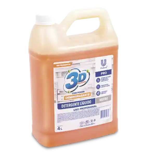 3D Detergente Líquido Desengrasante Multiusos