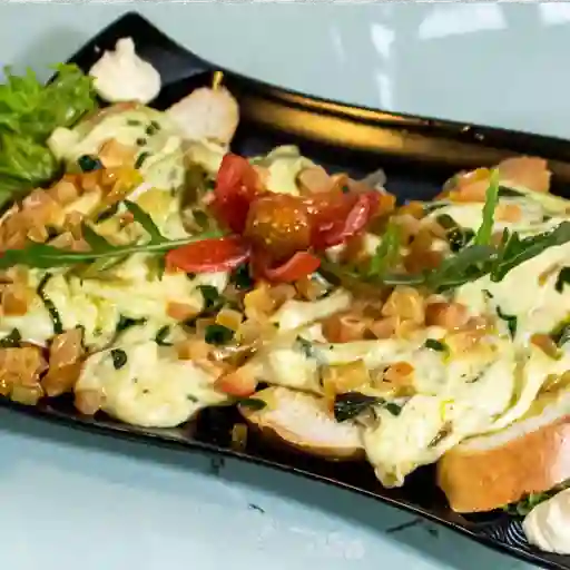 Bruschetta a la capressa