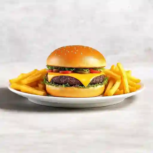Hamburguesa De Juancho (Sin Verduras)