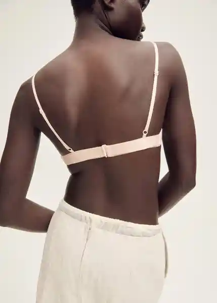 Sujetador Artemisa Crudo Talla L Mujer Mango