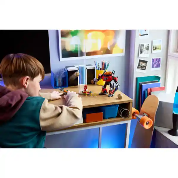 Set de Construcción Knuckles vs Mech Egg Lego