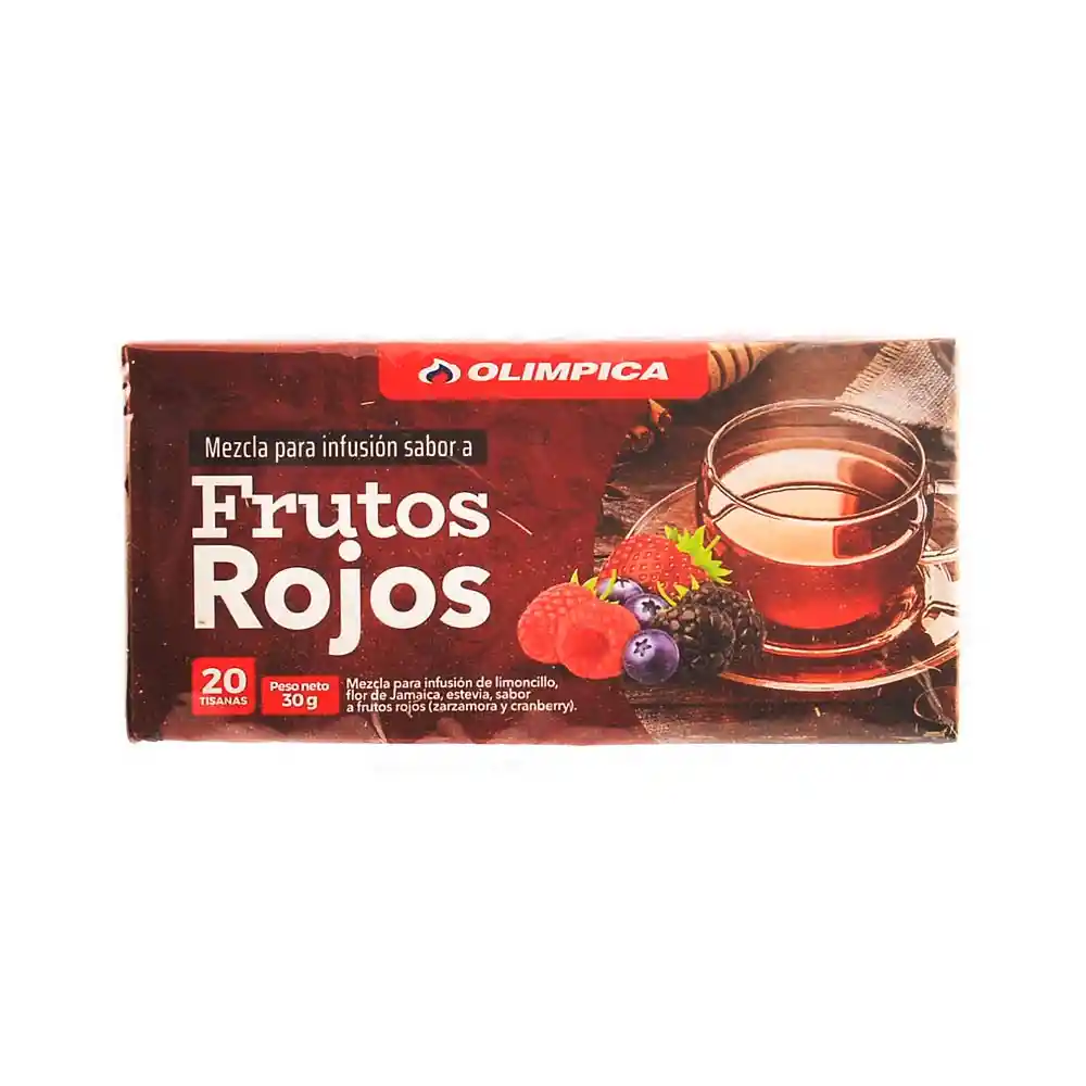 Infusión Olimpica Frutos Rojos 30 G