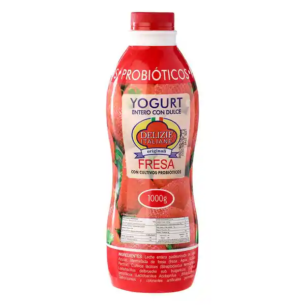 Yogurt Delizie Italiane Dulce Fresa