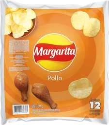 Margarita Snack Papa Pollo 25 g x 12 Und