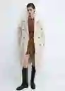 Vestido Madie Burdeos Talla S Mujer Mango