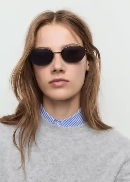 Saco Jersey Seedsun Gris Talla S Mujer Mango