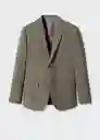 Blazer Americana Brasilia Verde Pastel Talla 56 Hombre Mango