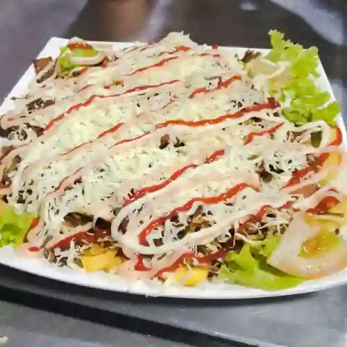 Salchipapa Panna's Pizza