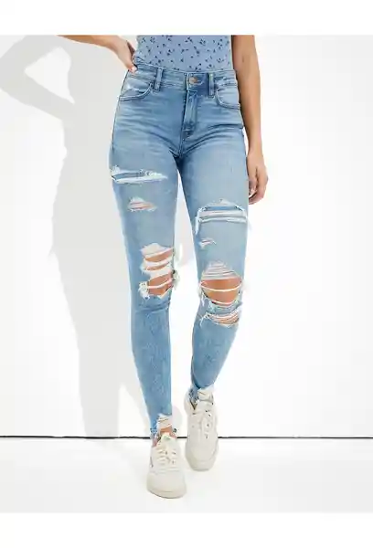 Pantalón Jean High-Rise Jegging Mujer 10 LONG American Eagle