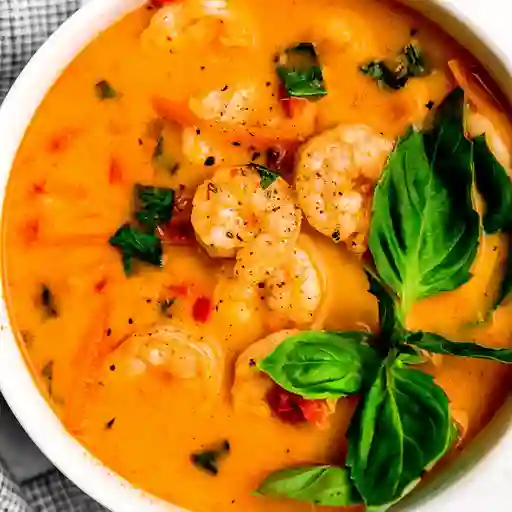Sopa de camarones