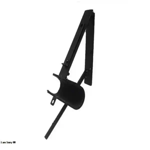 C. Master Soporte Bicicleta Con Para Candado Retráctil Negro