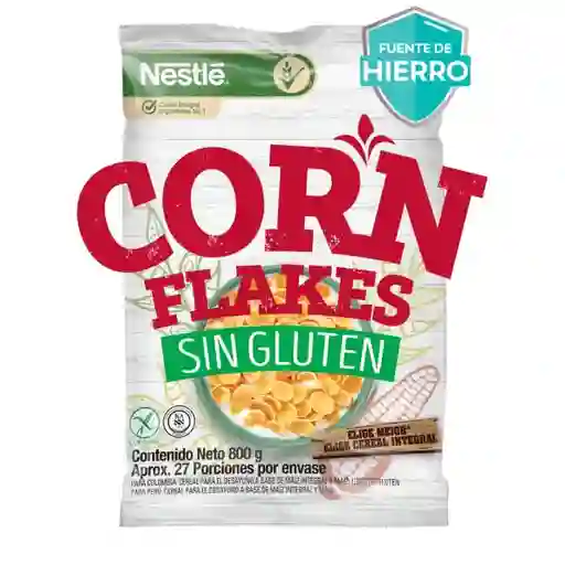Cereal CORN FLAKES de NESTLÉ sin gluten x 800g