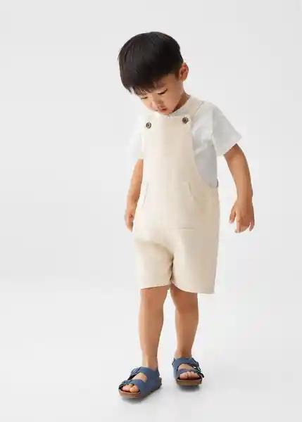 Peto Jamaica Beige Talla 70 Niños Mango