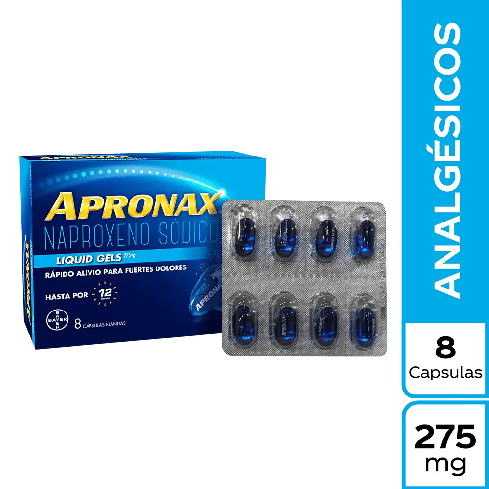 Apronax Liquid Gels (275 mg)