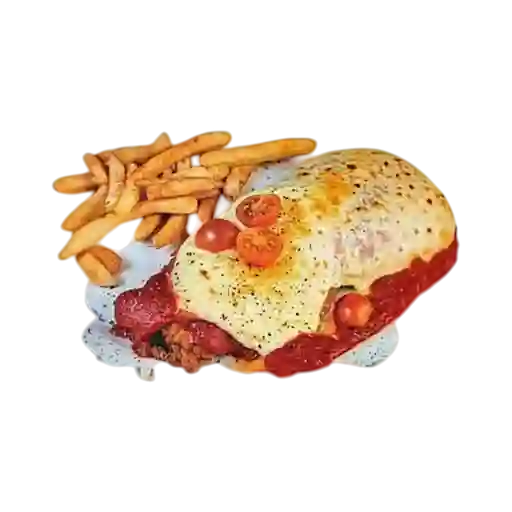 Milanesa napolitana
