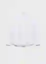 Camisa Masnou Blanco Talla M Hombre Mango