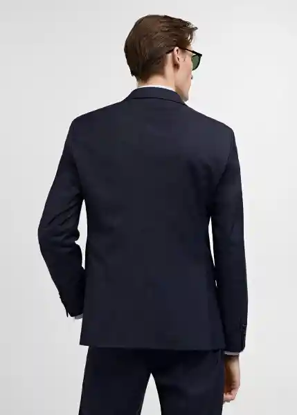 Traje Formal Americana Milan Marino Talla 50 Hombre Mango