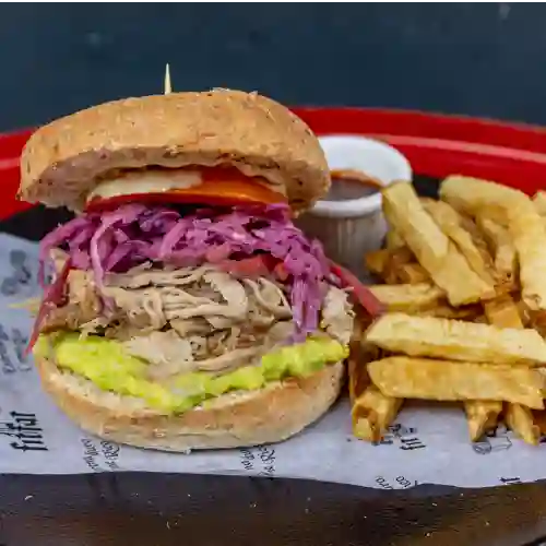 Combo Saludable Hamburguesa Muscle Up