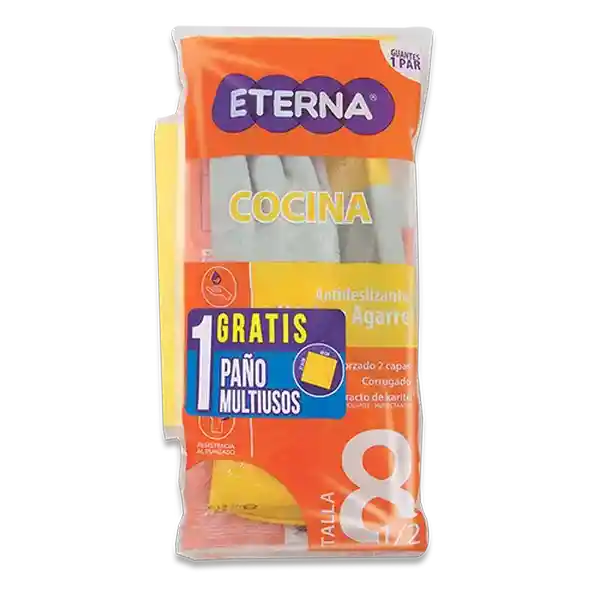 Eterna Guantes Máxima Flexibilidad T 8.5