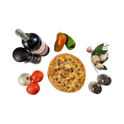 Pizza Champiñón Pollo