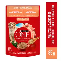 One Alimento para Perro Adulto Multi Nutrientes Con Pollo