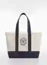 Bolso Godo Navy Talla 99 Mujer Mango