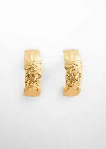 Pendientes Rula Oro Talla 99 Mujer Mango