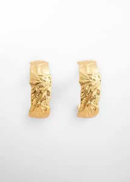 Pendientes Rula Oro Talla 99 Mujer Mango