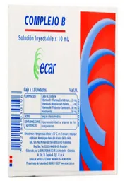 Ecar Solución Inyectable de Complejo B