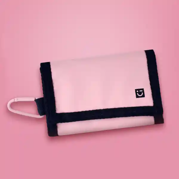 Cartera de Tela Con Mosquetón Serie Rosa Miniso