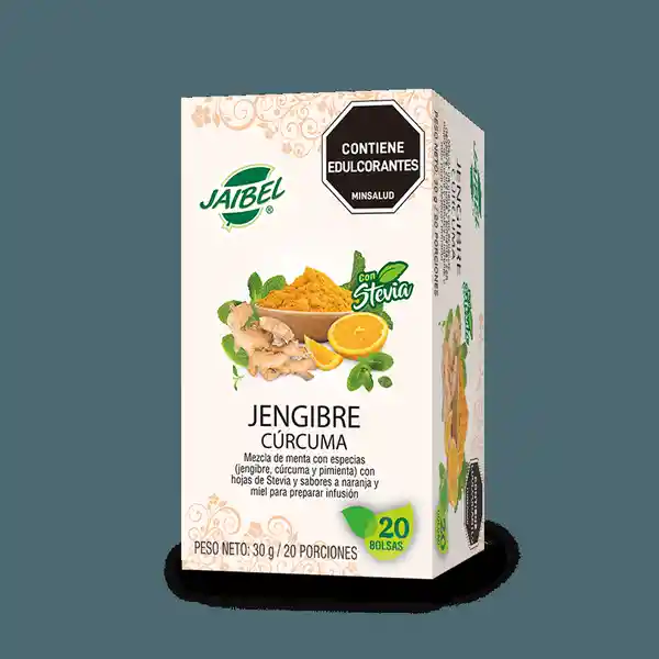 Jaibel té Jengibre Cúrcuma