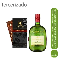 Combo Kaffeto Con Almendras Fresas + Buchanan`S Whisky 750 mL