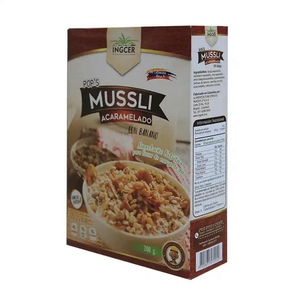 Ingcer Cereal Mussli S/Gluten X200G