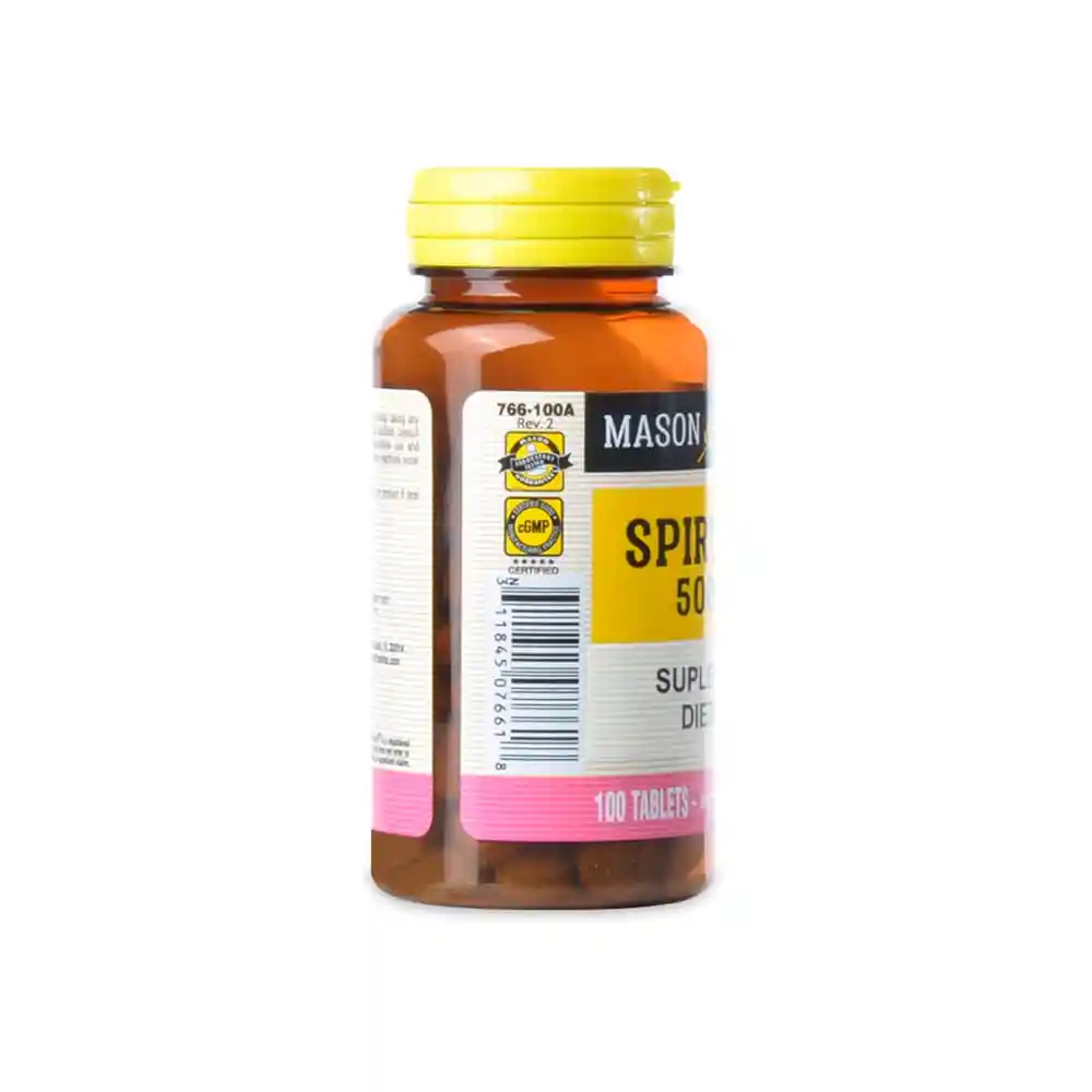 Mason Natural Spirulina 500 Mgr Fco