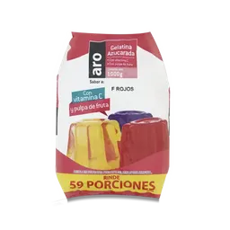Aro Gelatina en Polvo Frutos Rojos