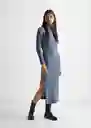 Vestido Vesti Azul Talla 18 Teen Niñas Mango