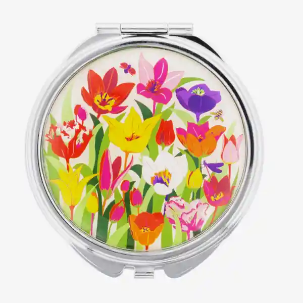 Pylones Espejo de Bolsillo Redondo Tulipes
