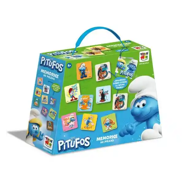 Toyng Juego de Mesa Pitufos Memorice