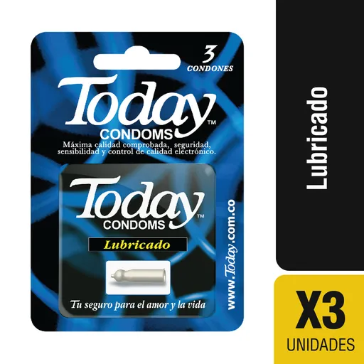 Today Condones Lubricados 