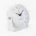 Present Time Reloj Despertador Mecanismo Silencioso Calm Blanco