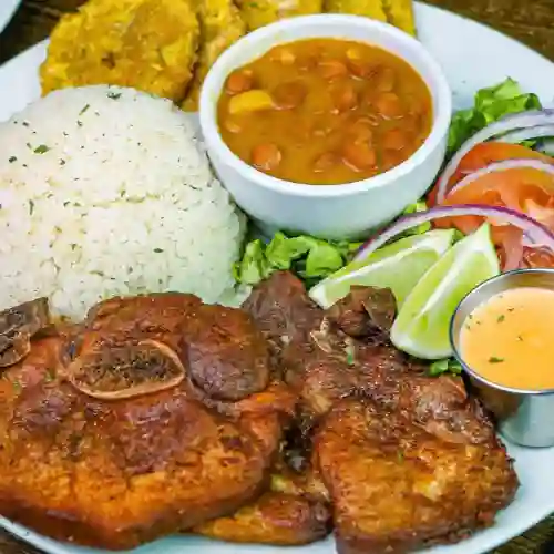 Chuleta de Cerdo Asadas