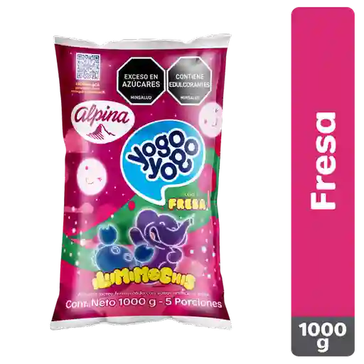 Yogo Yogo Alimento Lácteo Sabor a Fresa