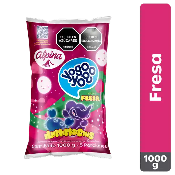 Yogo Yogo Alimento Lácteo Sabor a Fresa