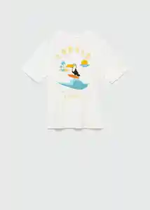 Camiseta Origins Off White Talla 14 Niños Mango