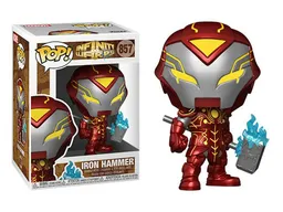 Funko Pop Marvel: Infinity Warps- Iron Hammer Bobblehead Figure