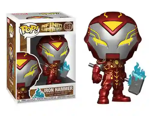 Funko Pop Marvel: Infinity Warps- Iron Hammer Bobblehead Figure