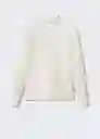 Jersey Carino-I Offwhite Talla L Hombre Mango