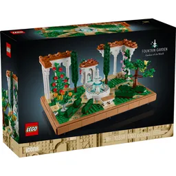 Set Construcción Jardín Con Fuente Lego