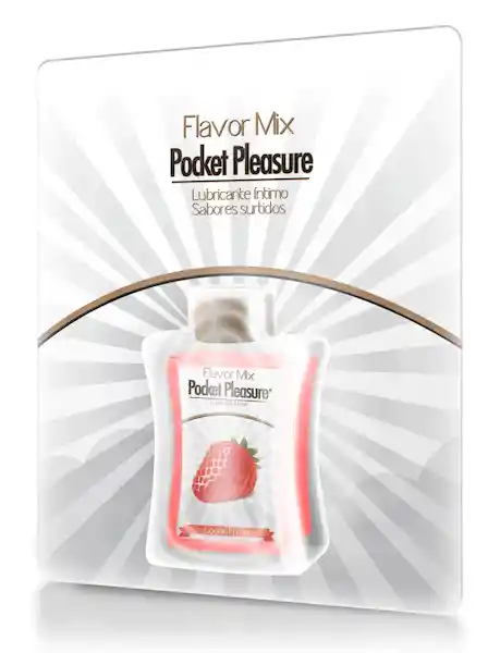 Lubricante Íntimo Flavor Mix Fresa Pock